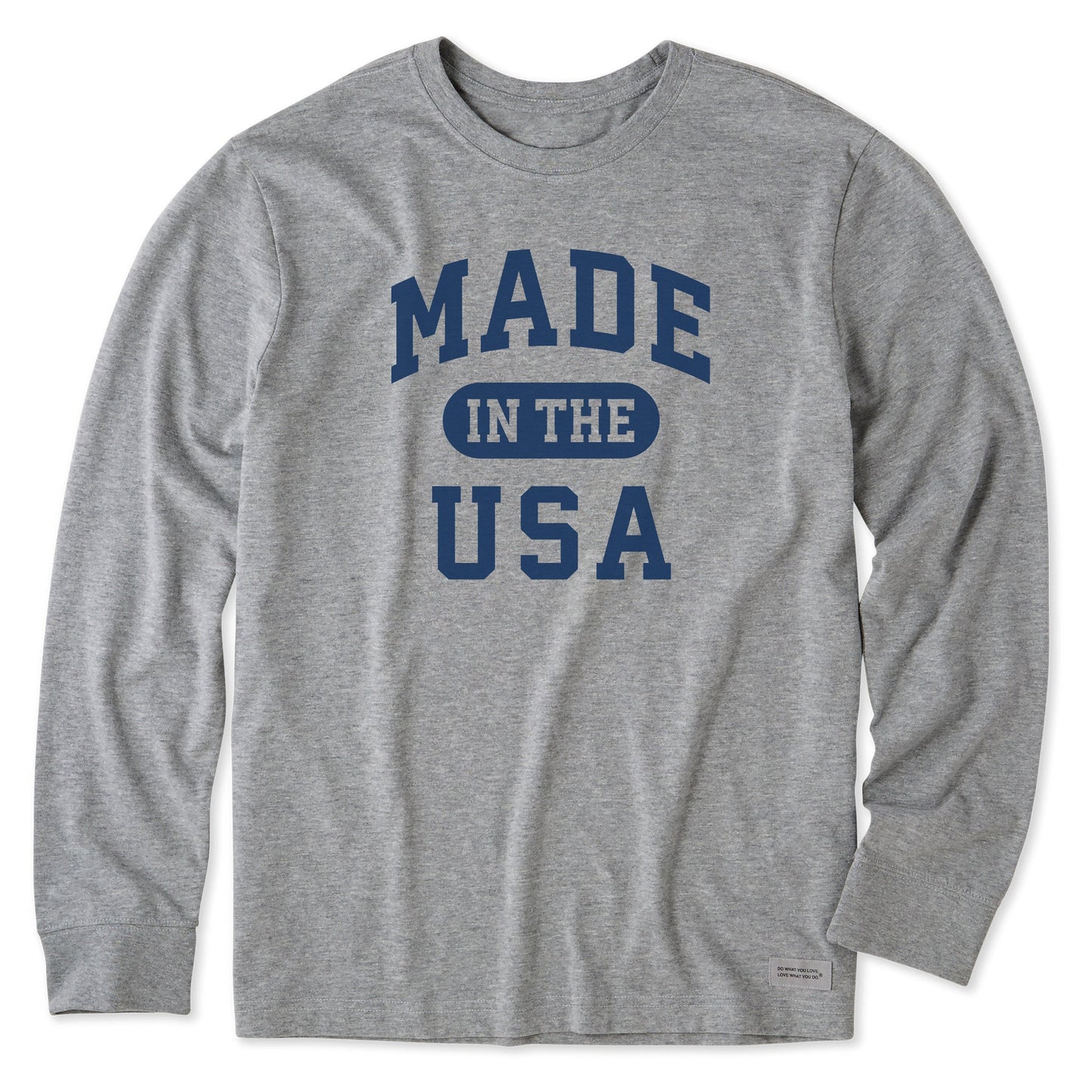 Men's Made in the USA Arch Long Sleeve Crusher Tee
