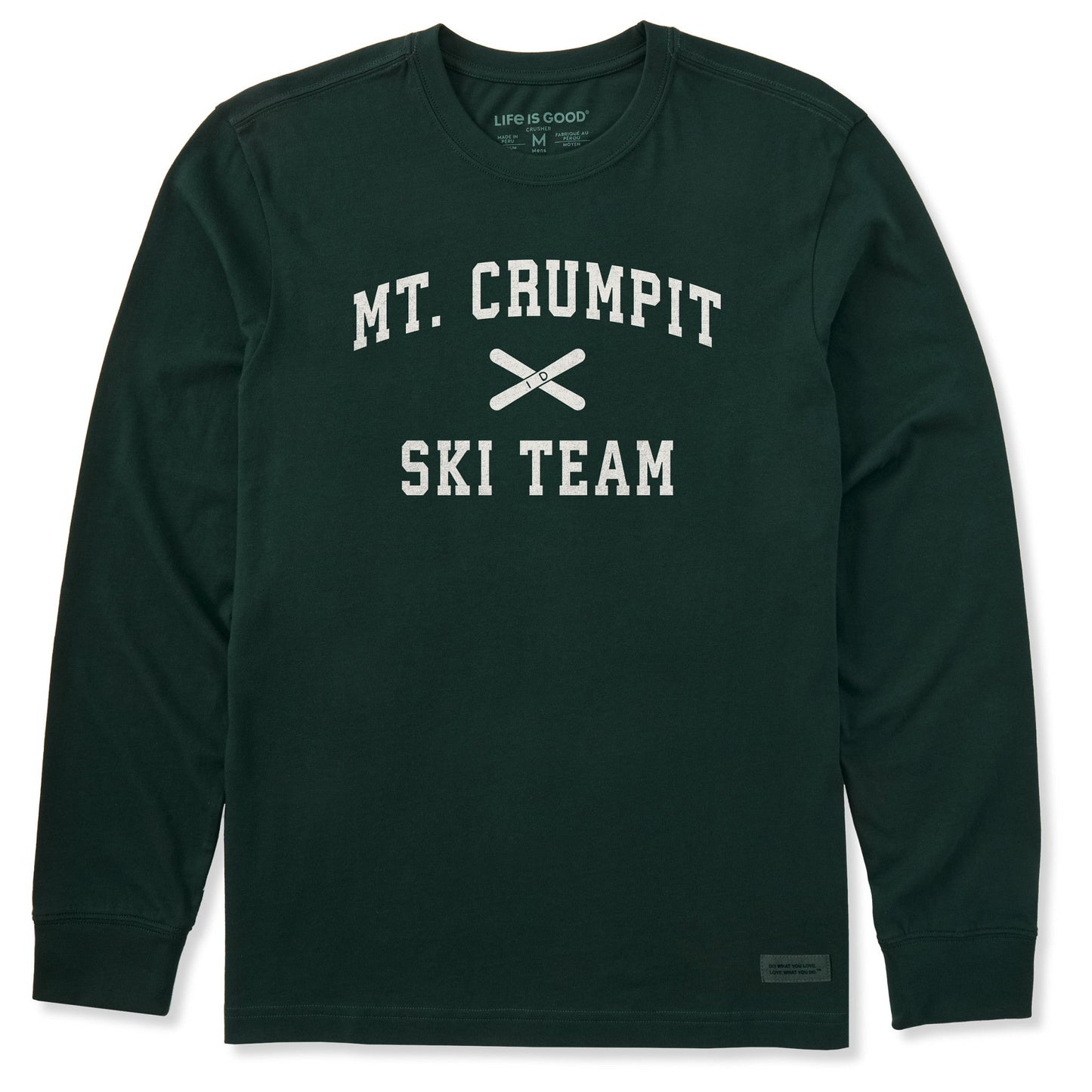 Men's Mt. Crumpit Ski Team Arch Long Sleeve Crusher Tee