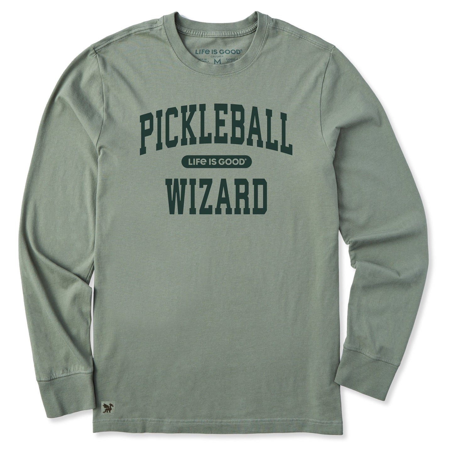 Men's Pickleball Wizard Arch Long Sleeve Crusher Tee