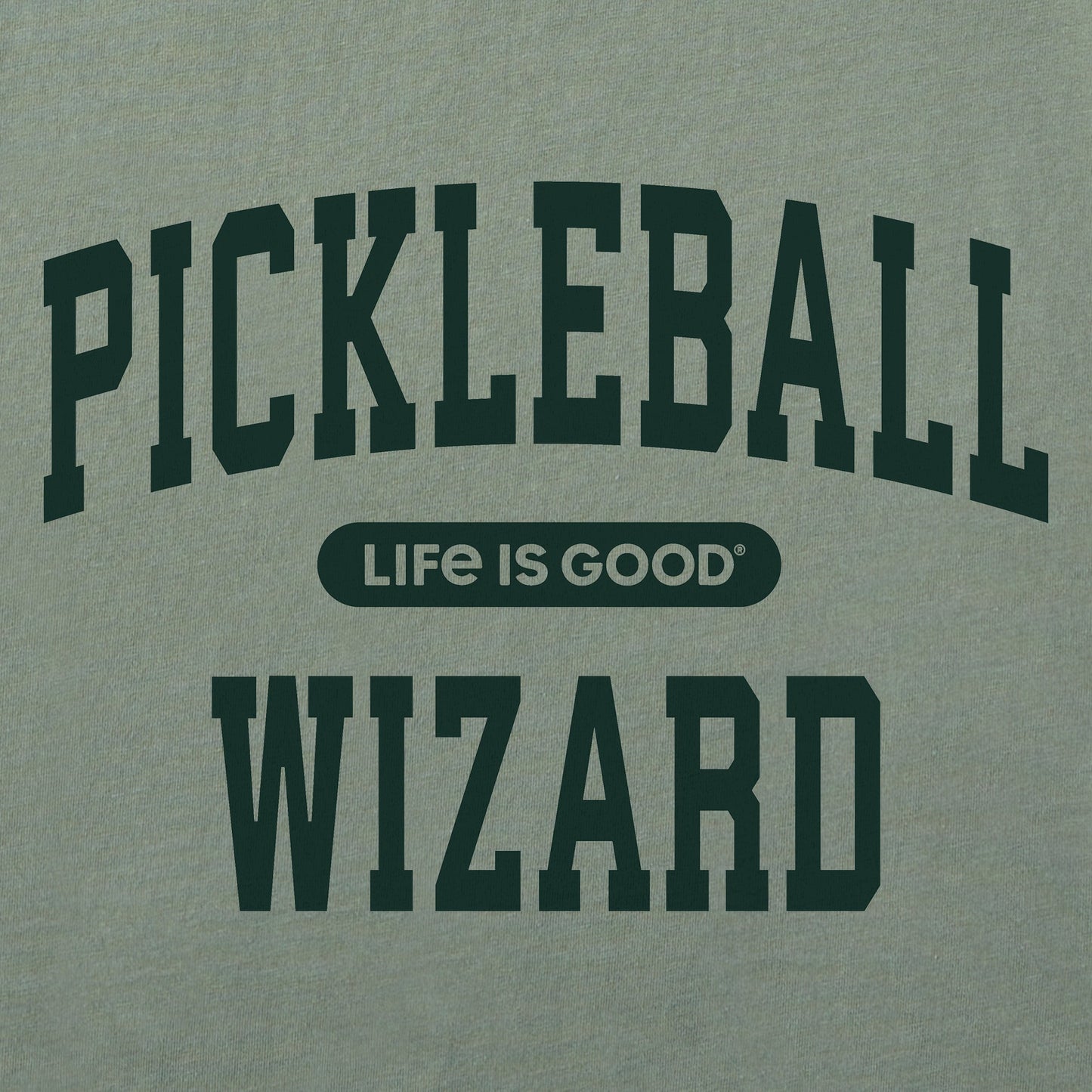Men's Pickleball Wizard Arch Long Sleeve Crusher Tee