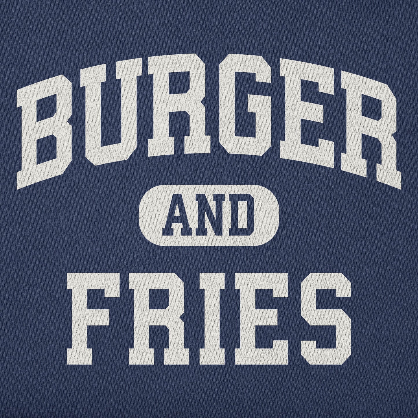 Men's Burger and Fries Arch Long Sleeve Crusher Tee