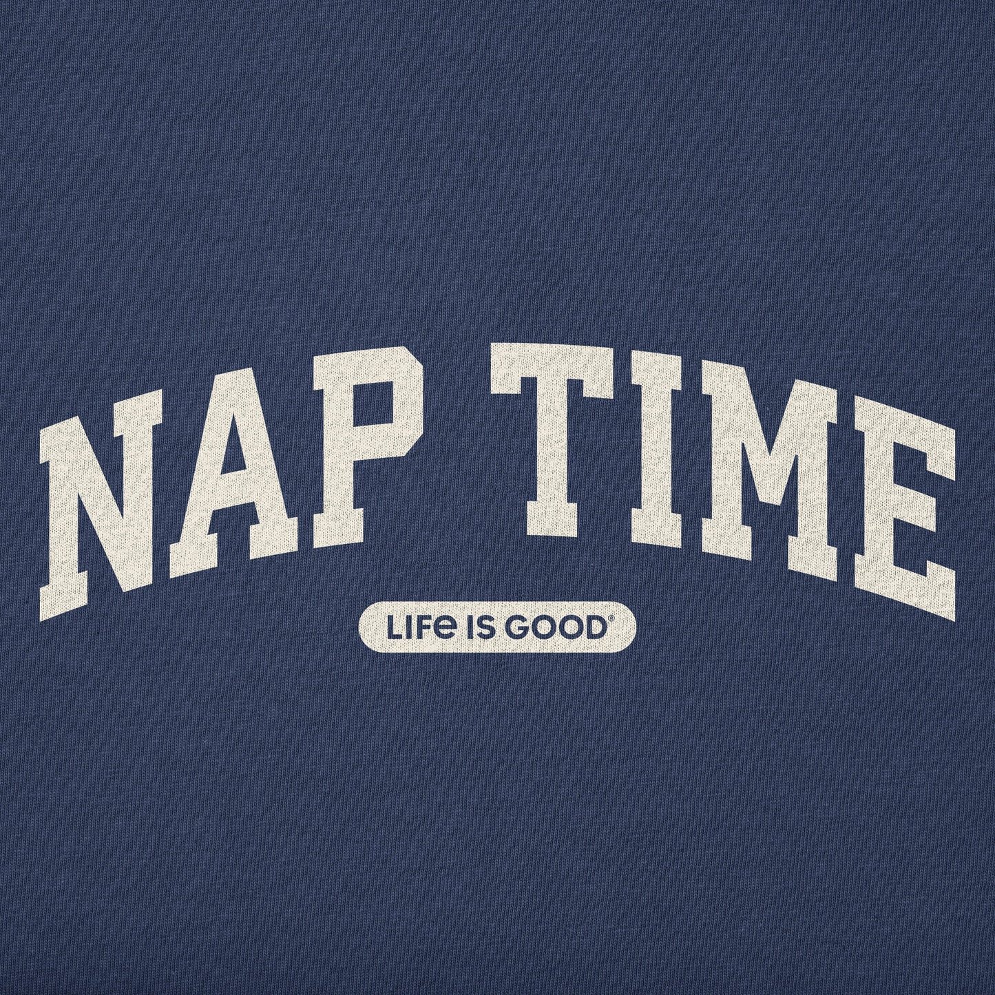 Men's Nap Time Arch Long Sleeve Crusher Tee