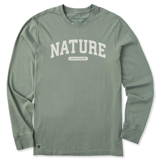 Men's Nature Arch Long Sleeve Crusher Tee
