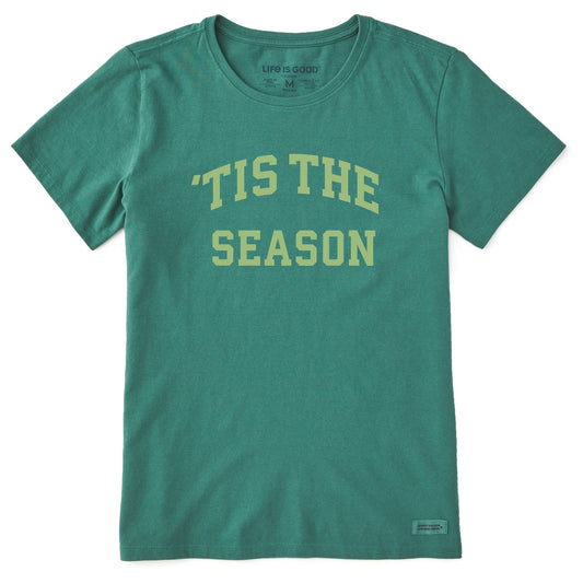 Women's Tis the Season Arch Short Sleeve Crusher Tee