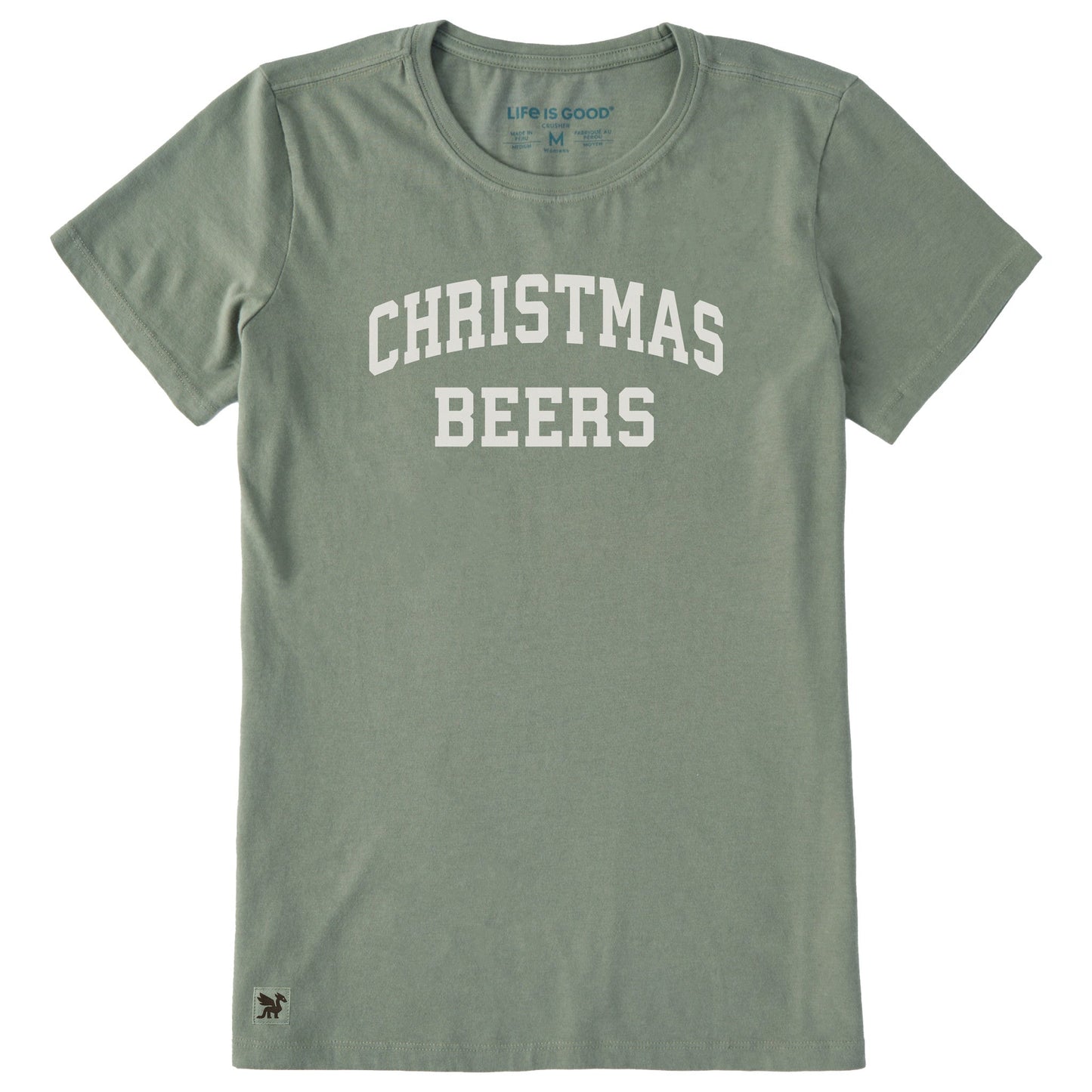 Women's Christmas Beers Arch Short Sleeve Crusher Tee
