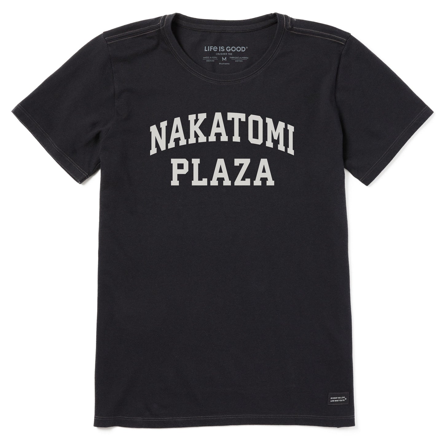 Women's Nakatomi Plaza Arch Short Sleeve Crusher Tee