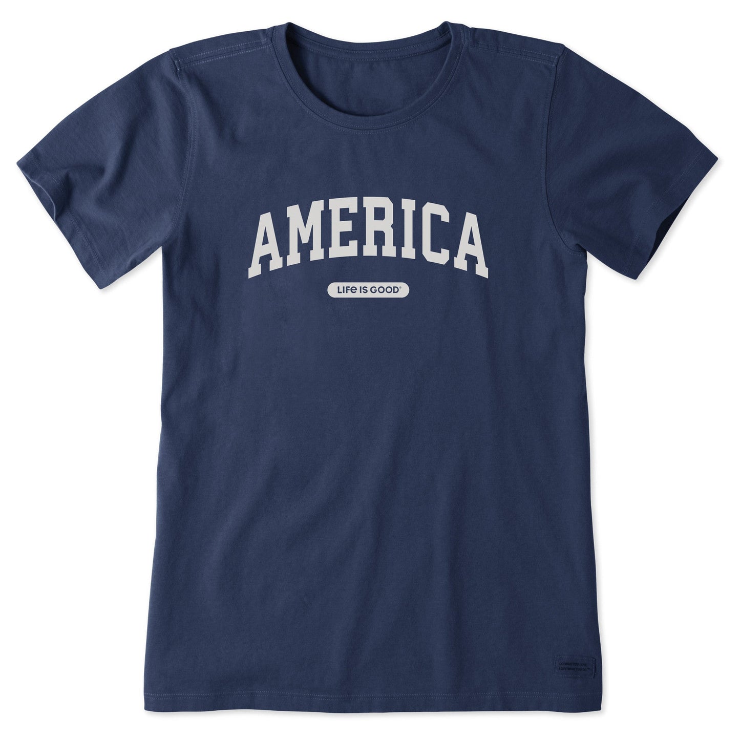 Women's America Arch Short Sleeve Crusher Tee