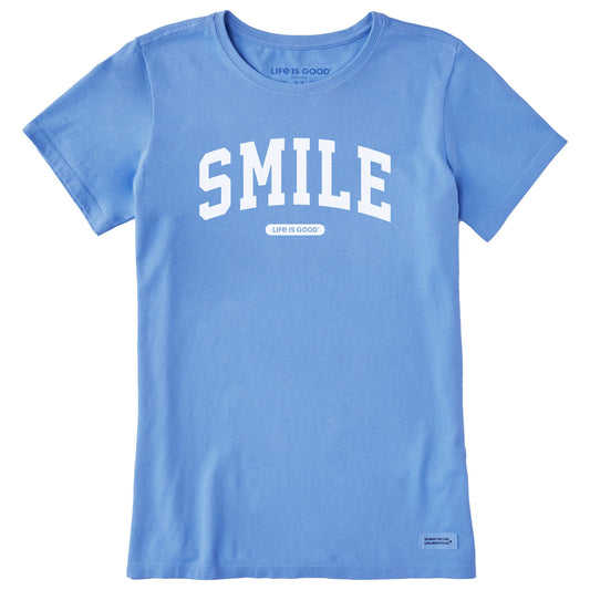 Women's Smile Arch Short Sleeve Crusher Tee