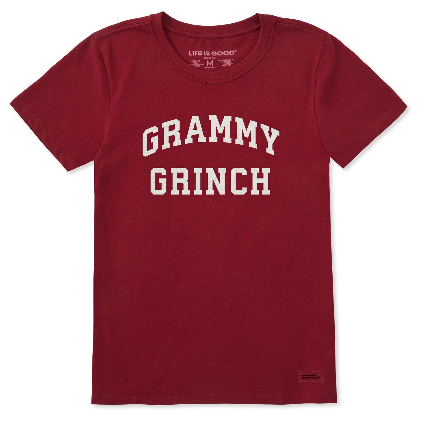 Women's Grammy Grinch Arch Short Sleeve Crusher Tee