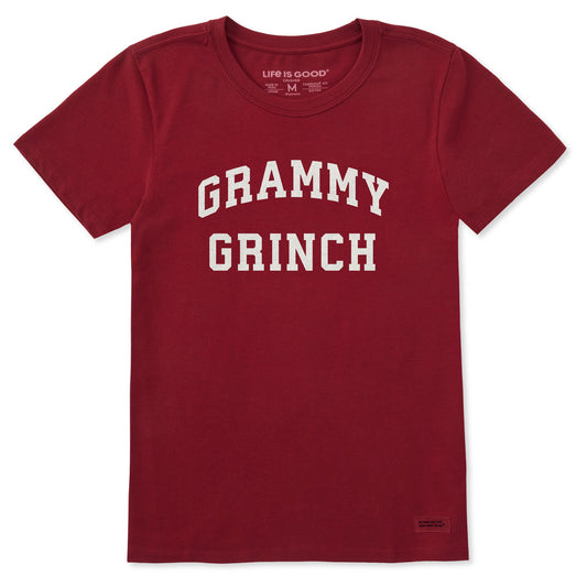 Women's Grammy Grinch Arch Short Sleeve Crusher Tee