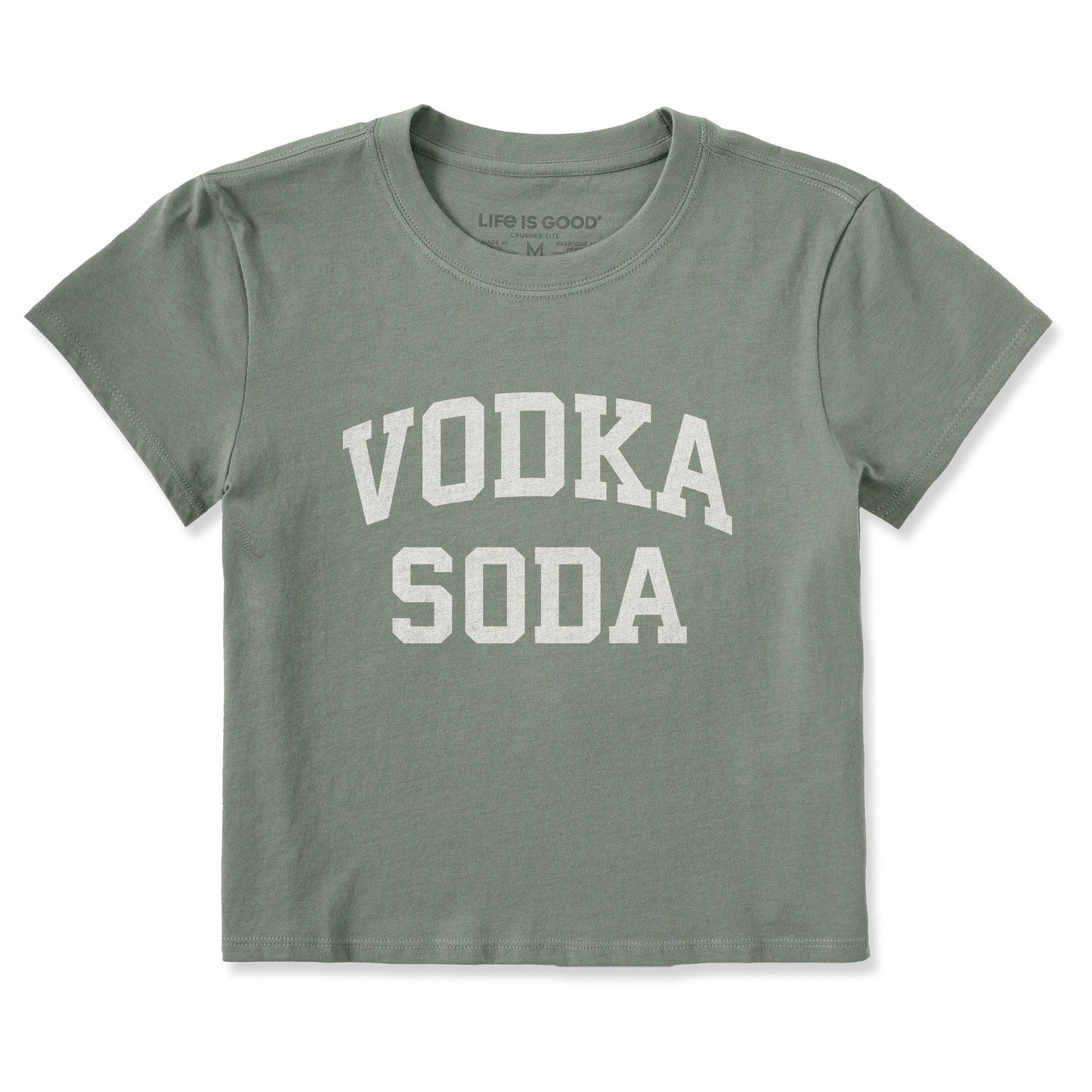 Women's Vodka Soda Arch Crusher-LITE Shrunken Tee