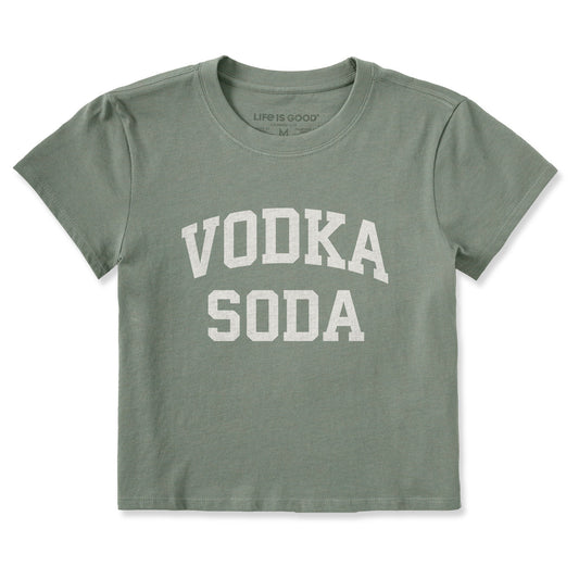 Women's Vodka Soda Arch Crusher-LITE Shrunken Tee