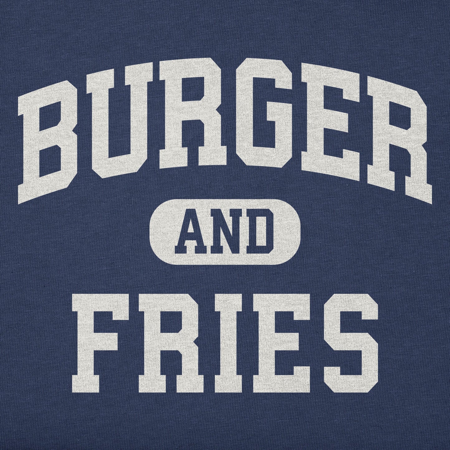 Kids Burger and Fries Arch Short Sleeve Crusher Tee