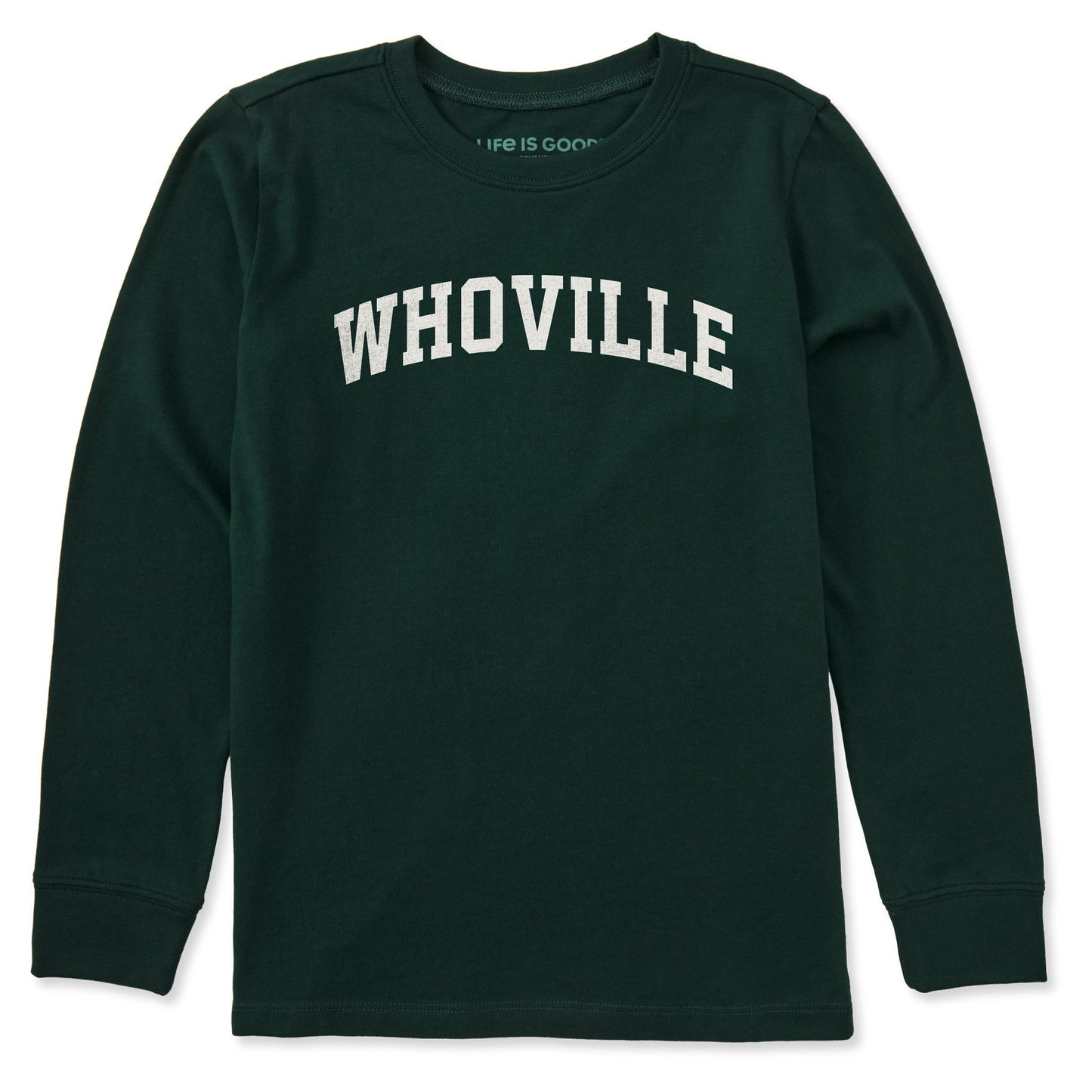 Kids Whoville Arch Long Sleeve Crusher Tee