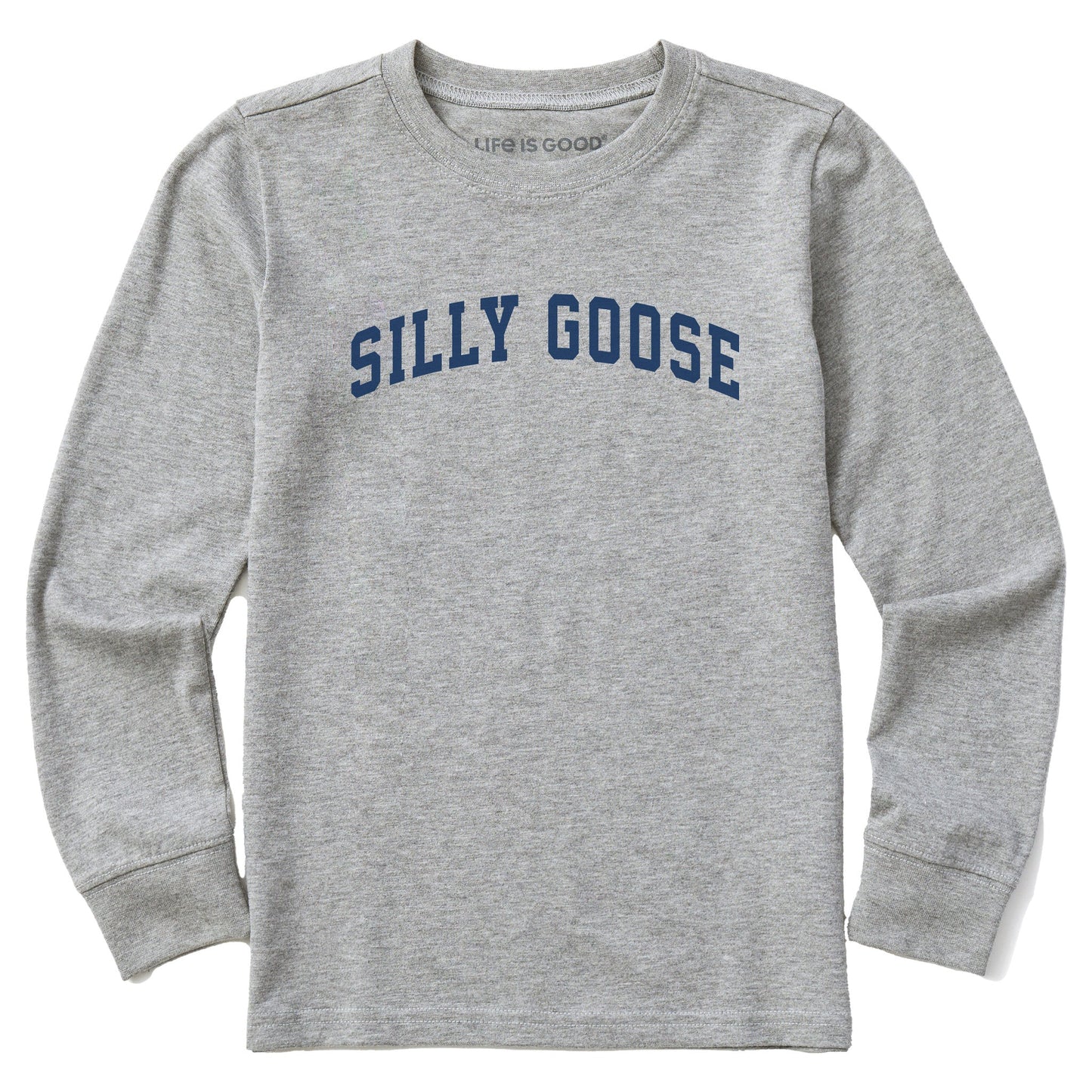 Kids Silly Goose Arch Long Sleeve Crusher Tee