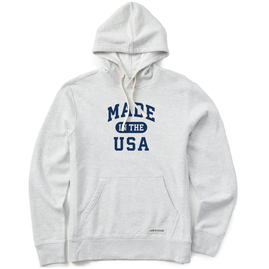 Men's Made in the USA Arch Simply True Fleece Hoodie