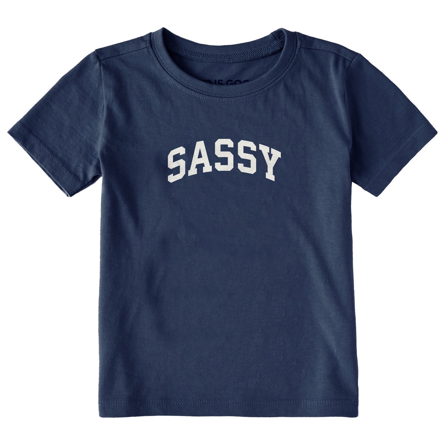 Toddler Sassy Arch Short Sleeve Crusher Tee