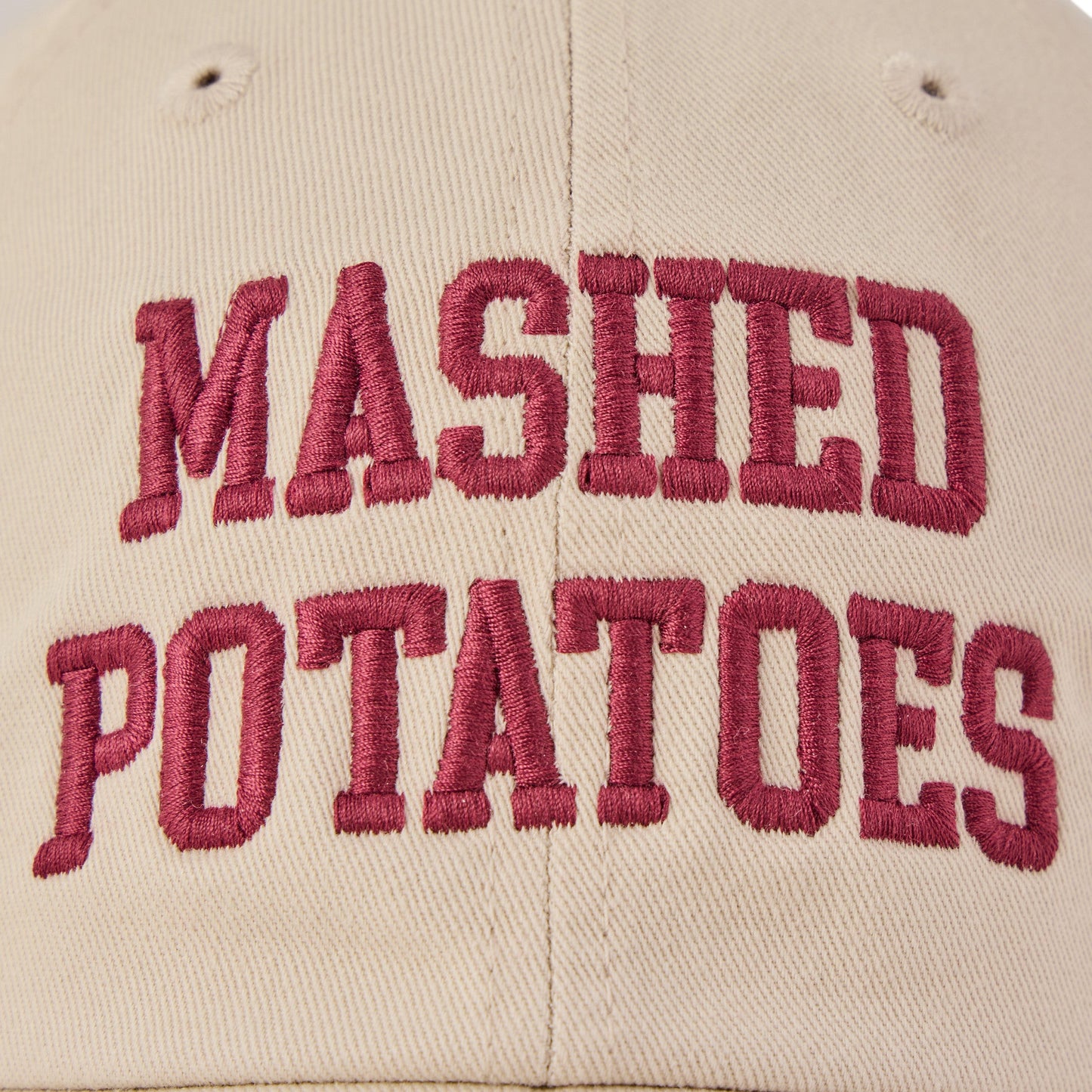 Adult Unisex Mashed Potatoes Athletic Arch Chill Cap