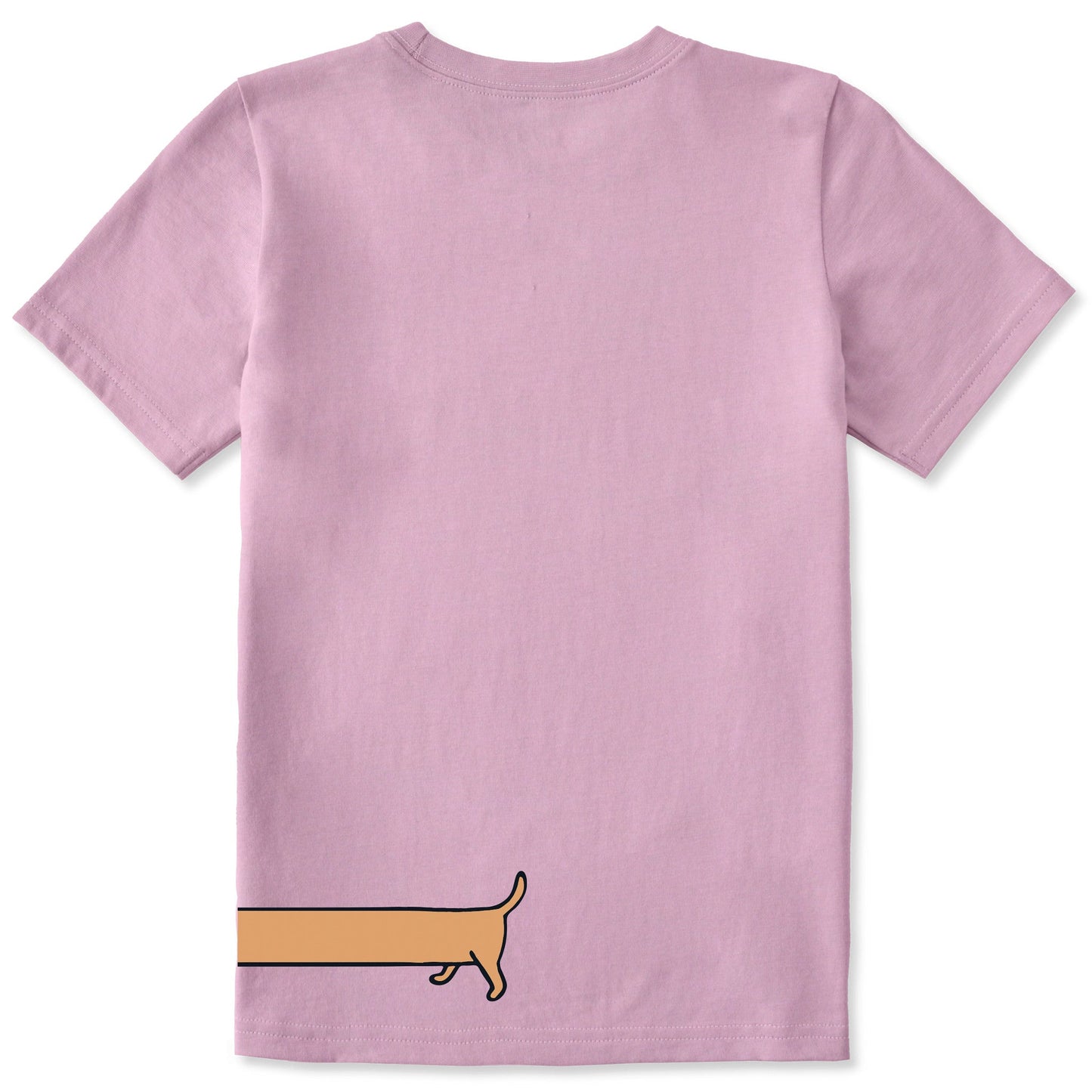 Kids Weenie Dog Short Sleeve Crusher Tee