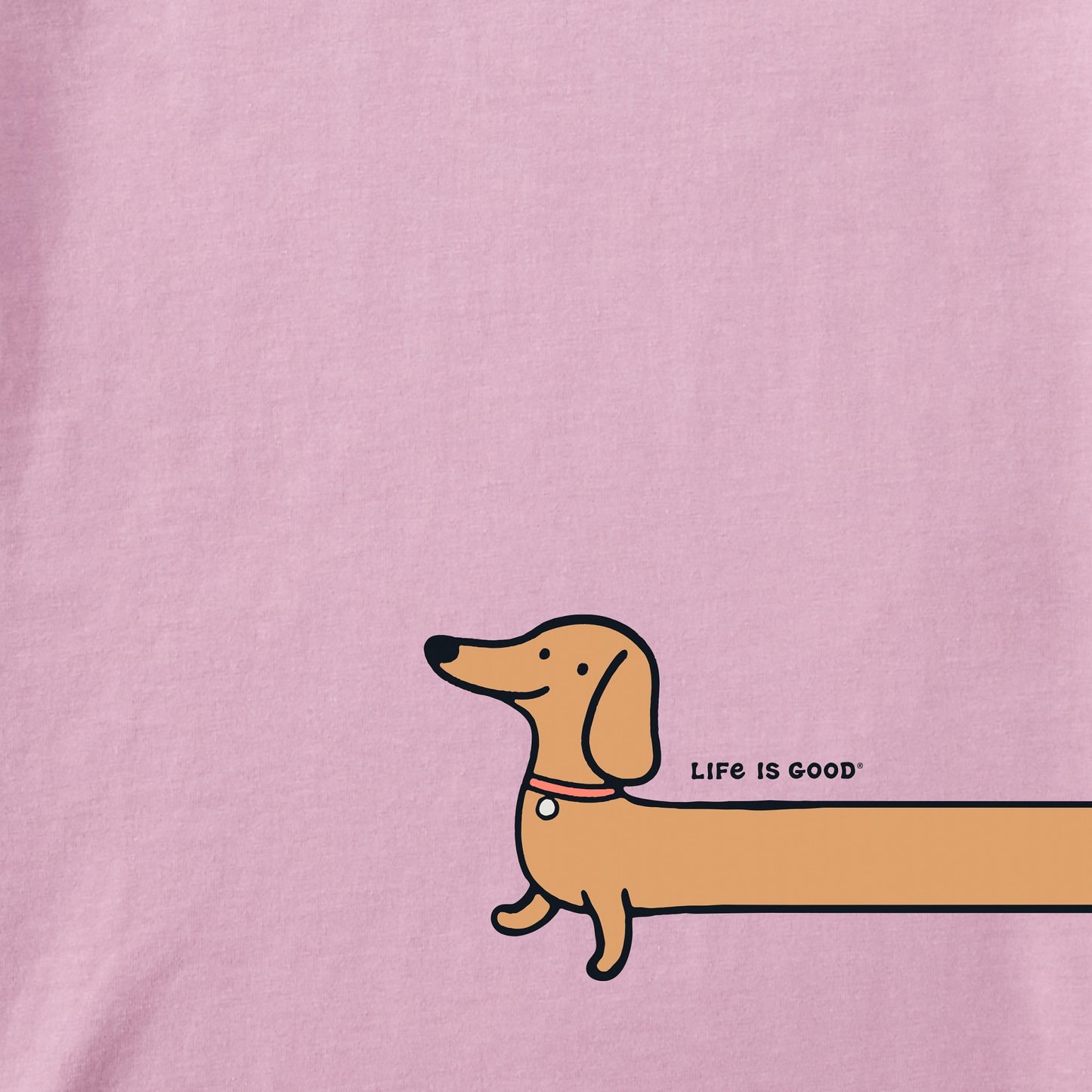 Kids Weenie Dog Short Sleeve Crusher Tee