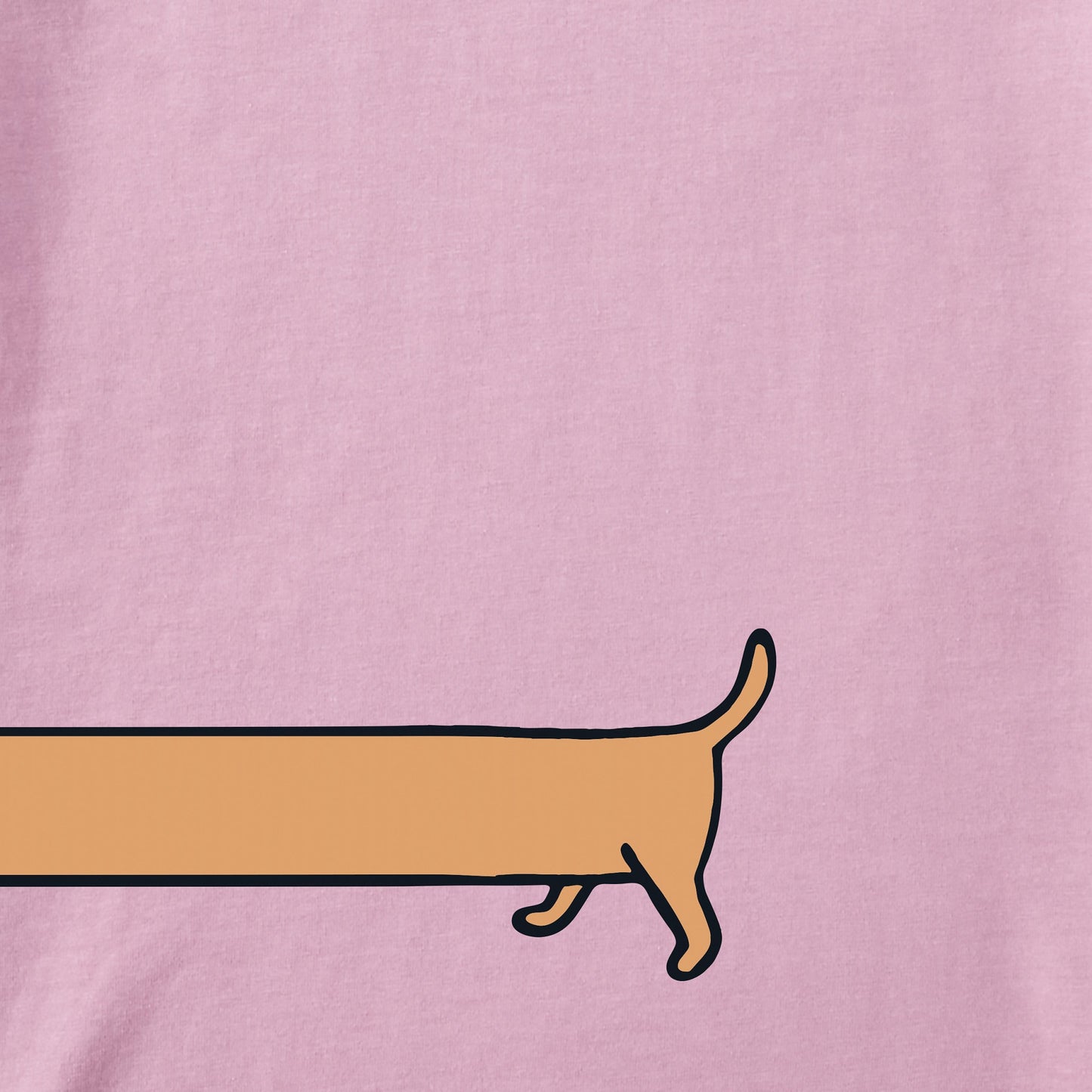 Kids Weenie Dog Short Sleeve Crusher Tee