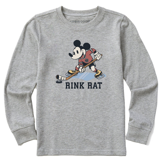 Kids Rink Rat Long Sleeve Crusher Tee