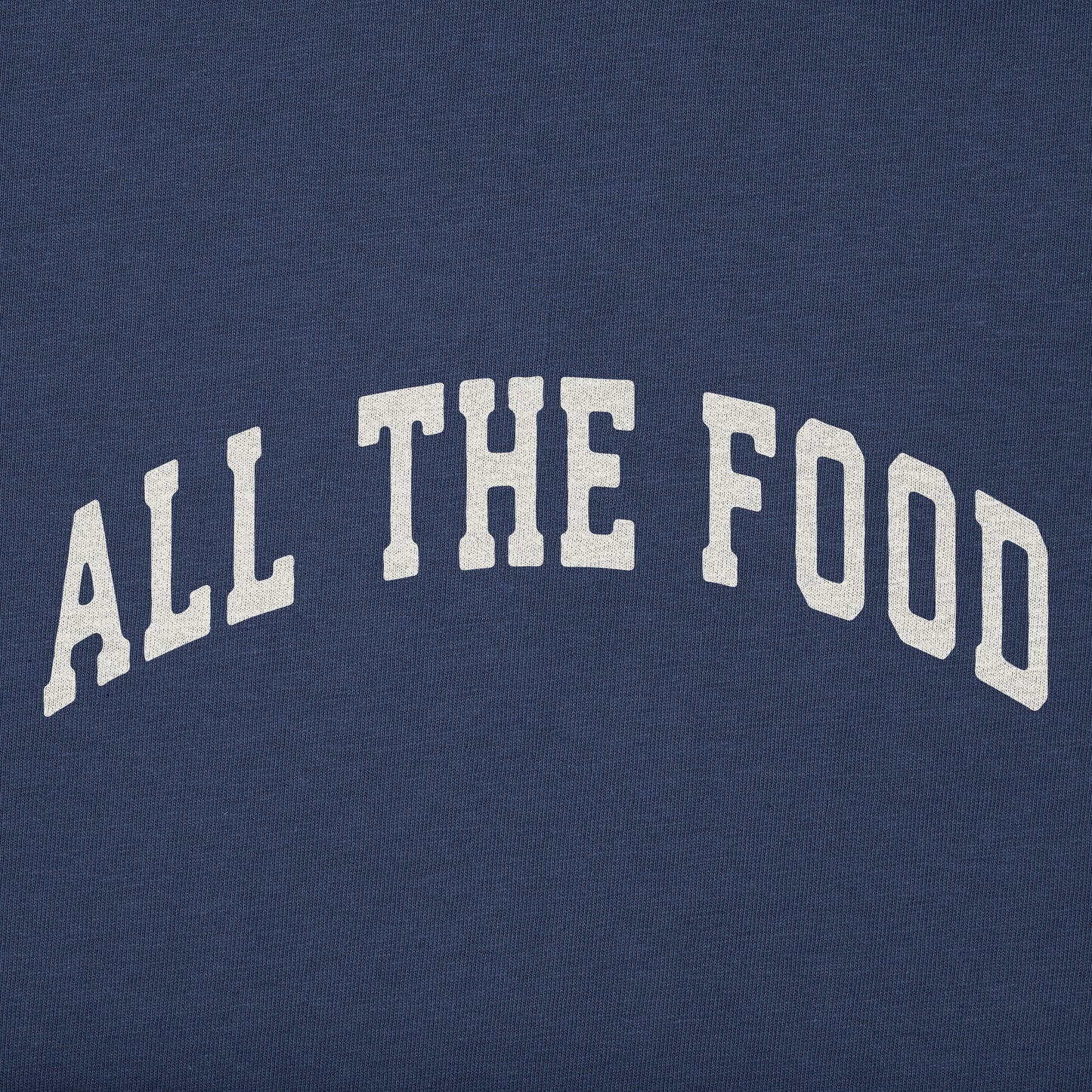 Men's All the Food Arch Long Sleeve Crusher Tee