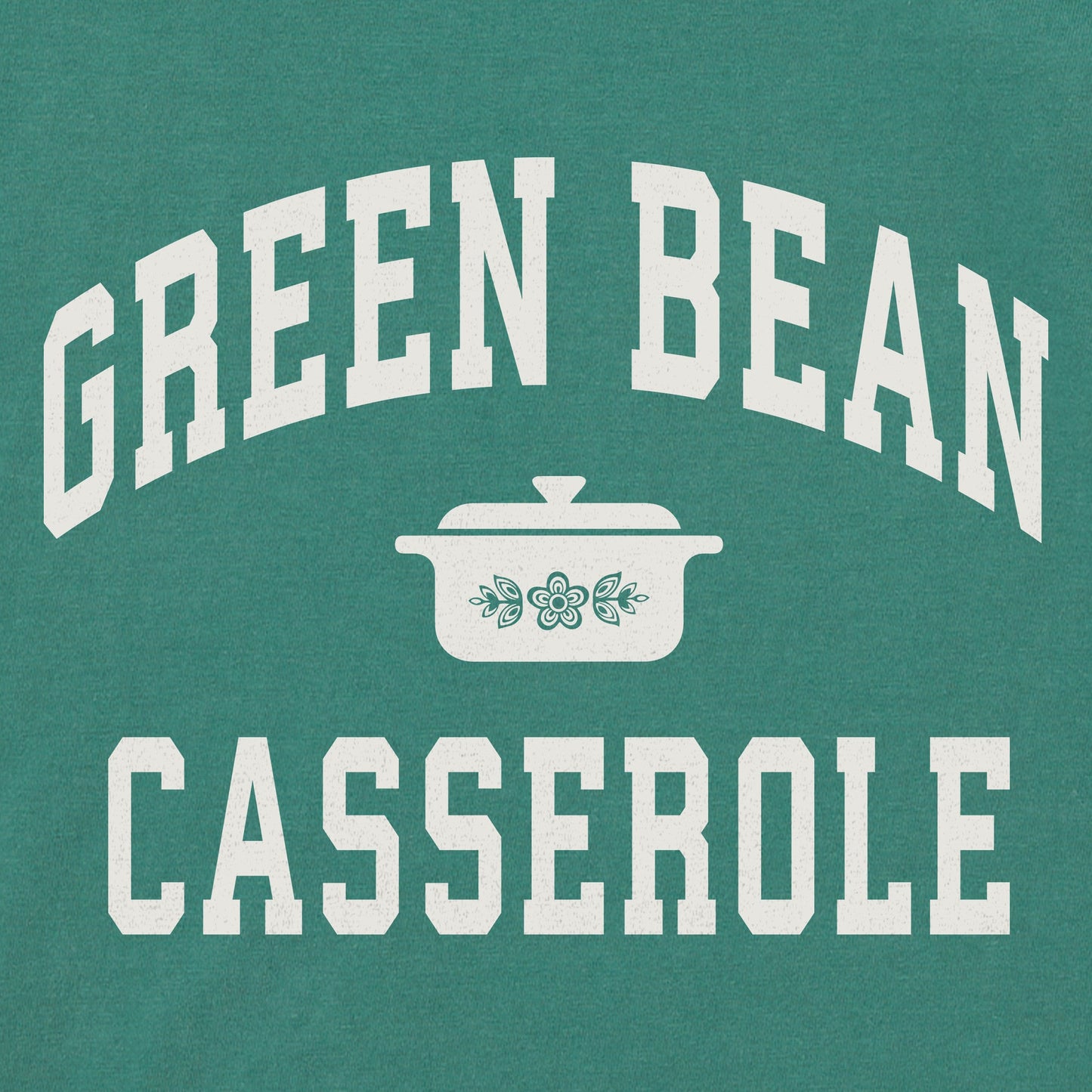 Men's Green Bean Casserole Athletic Arch Short Sleeve Crusher Tee