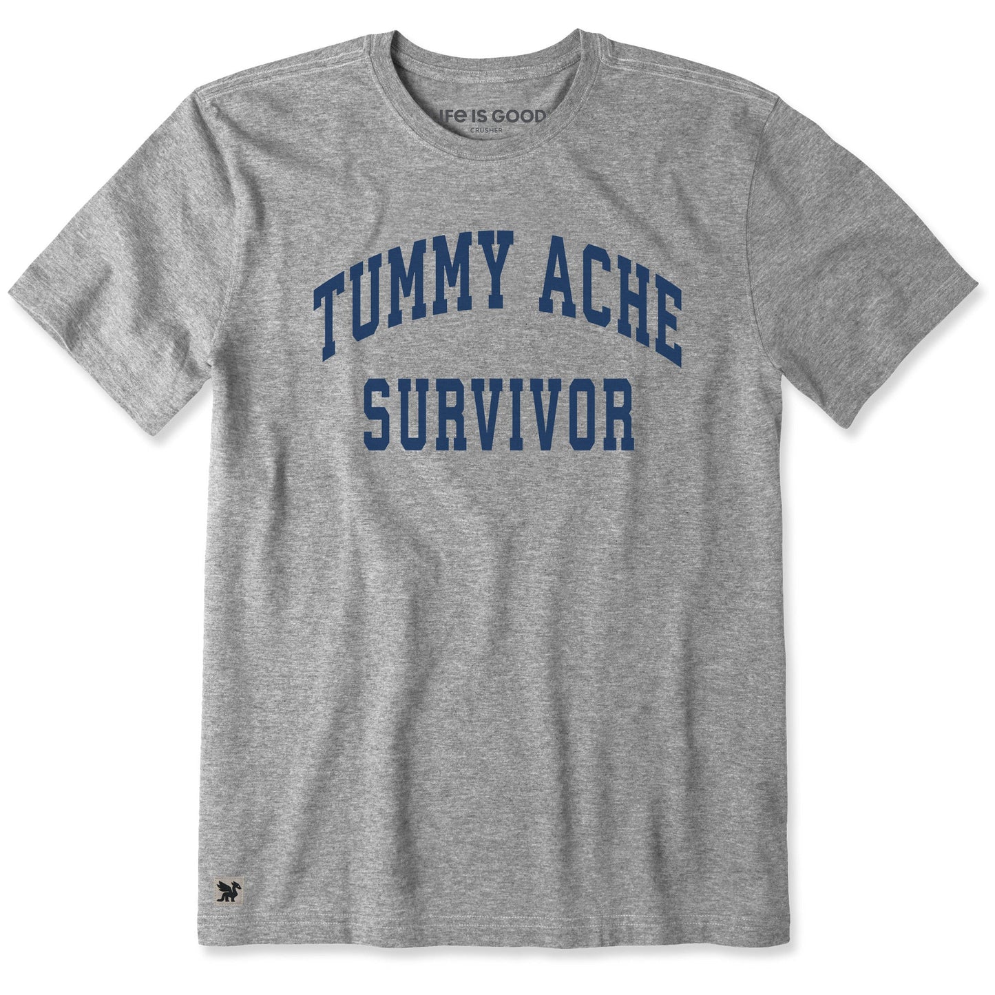 Men's Tummy Ache Survivor Arch Short Sleeve Crusher Tee