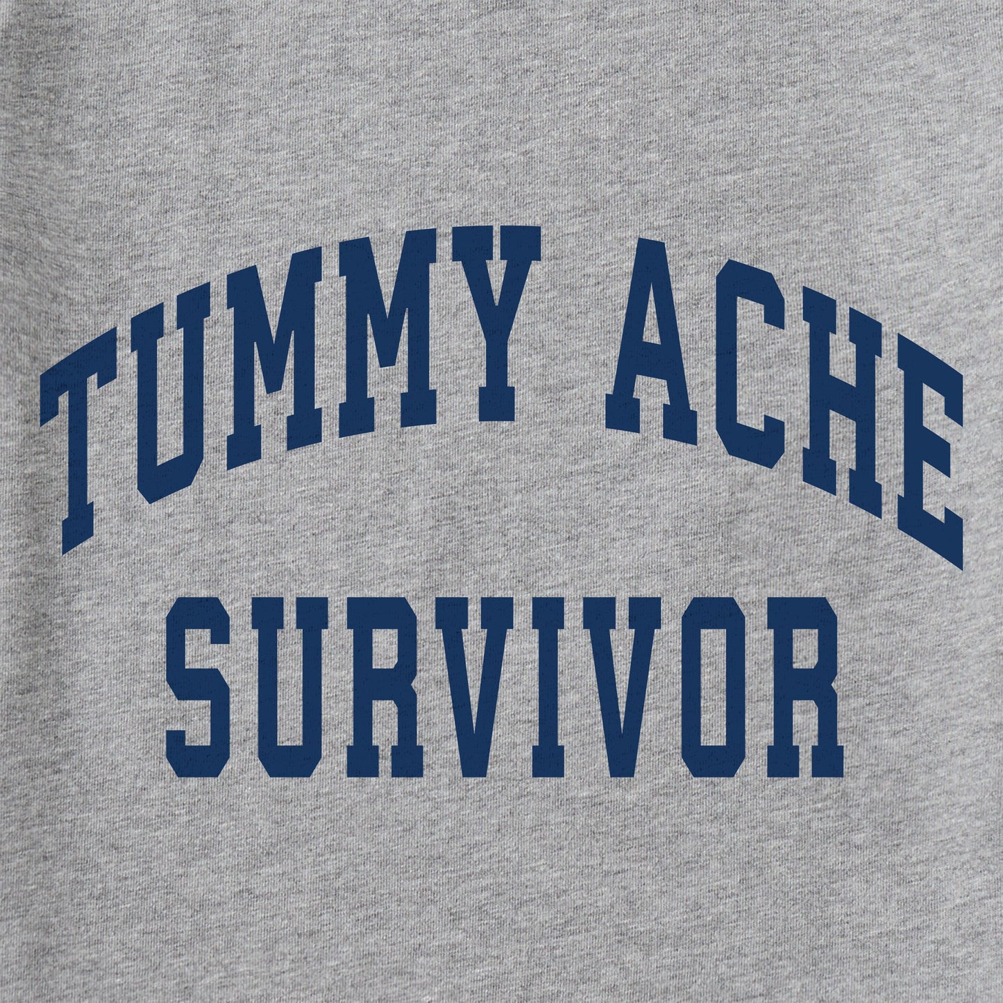 Men's Tummy Ache Survivor Arch Short Sleeve Crusher Tee