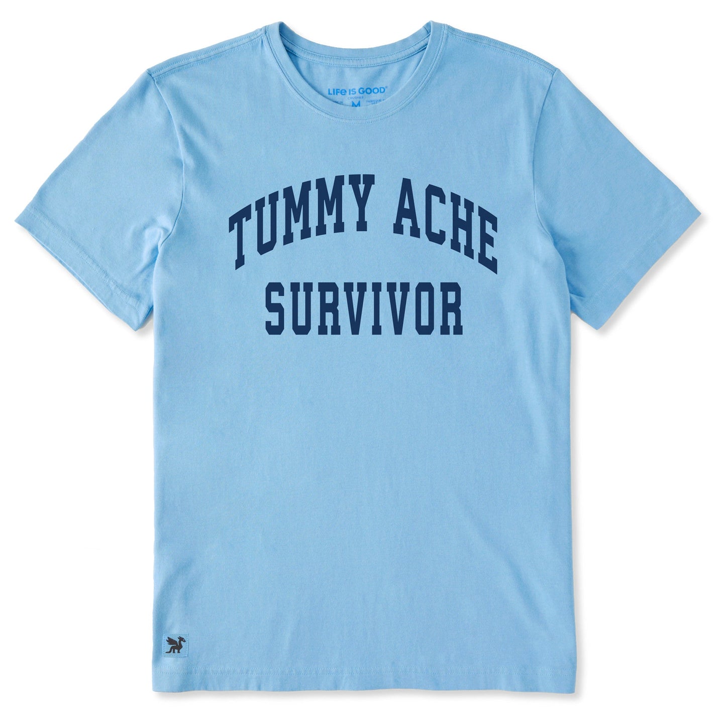 Men's Tummy Ache Survivor Arch Short Sleeve Crusher Tee