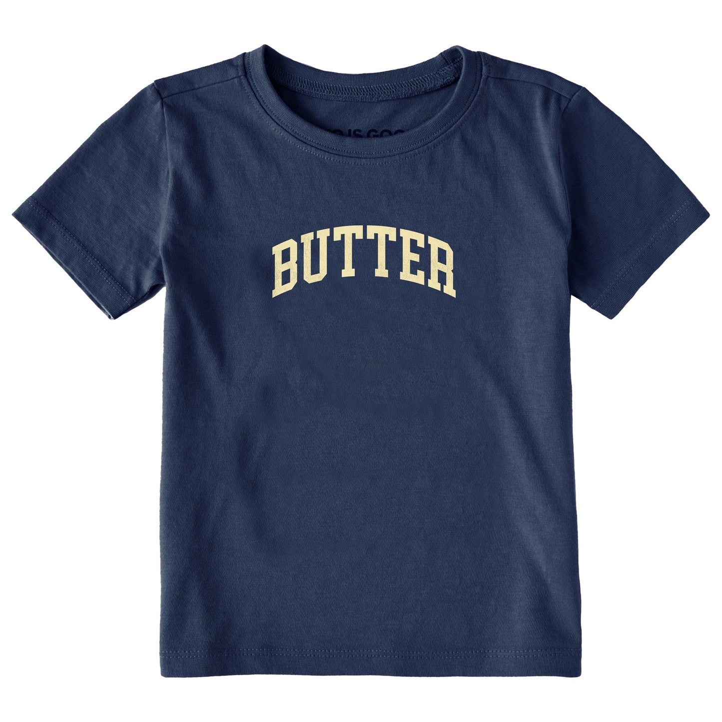 Toddler Butter Athletic Arch Short Sleeve Toddler Crusher Tee