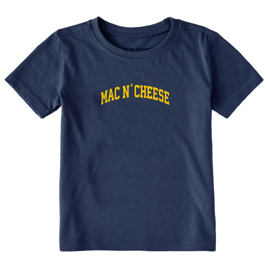 Toddler Mac N' Cheese Arch Short Sleeve Toddler Crusher Tee