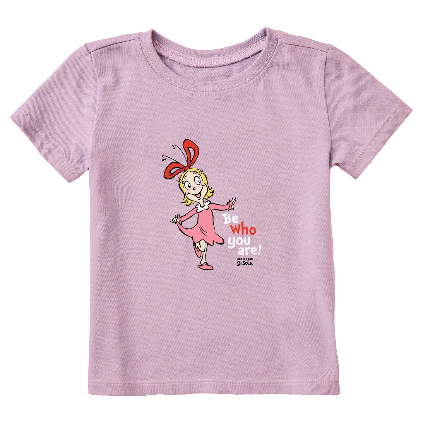 Toddler Be Who You Are Cindy Lou Short Sleeve Toddler Crusher Tee