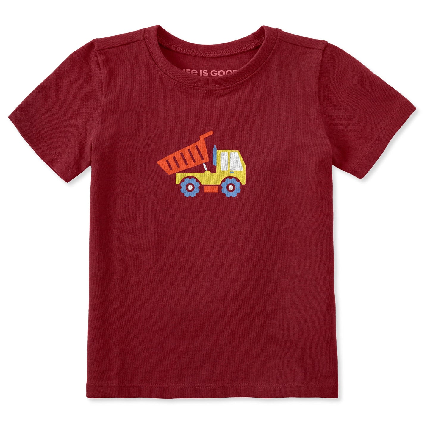 Toddler Construction Truck Short Sleeve Toddler Crusher Tee