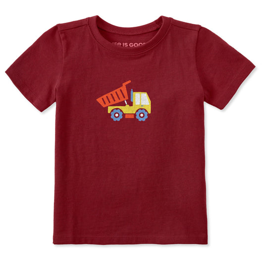 Toddler Construction Truck Short Sleeve Toddler Crusher Tee