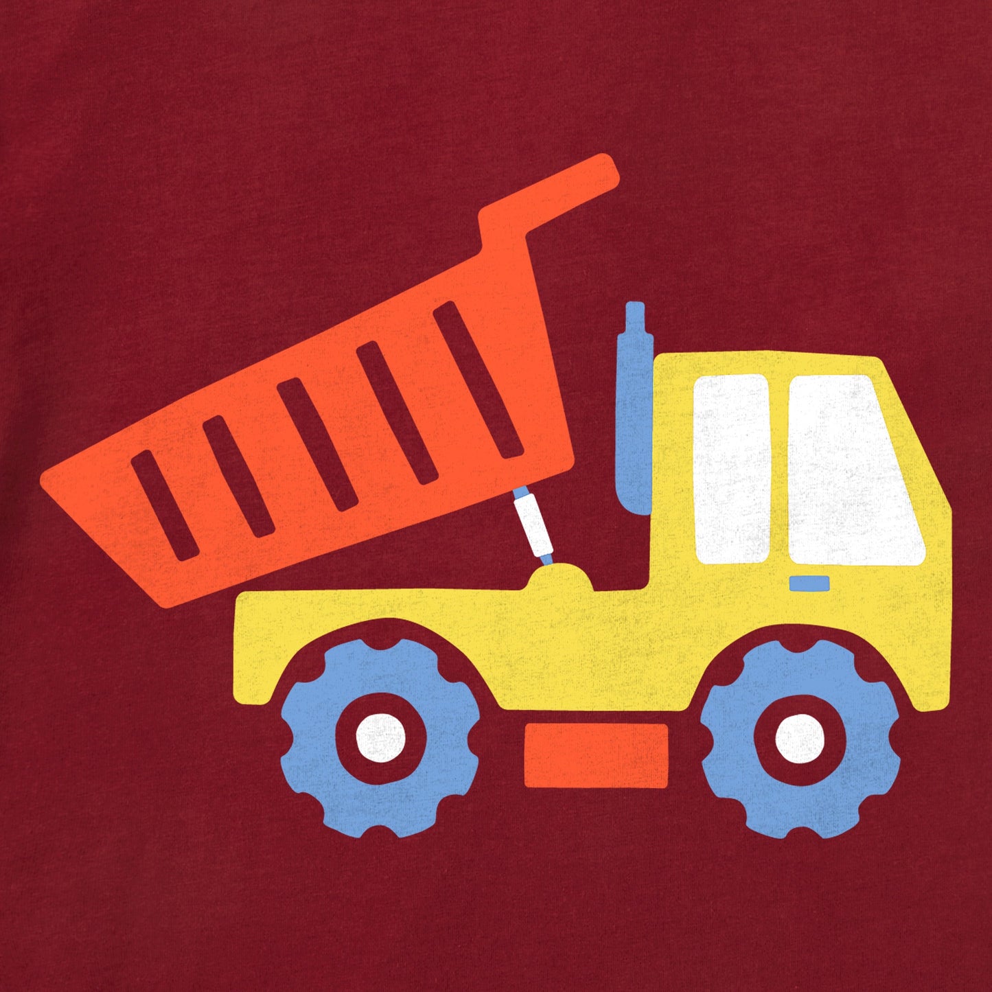 Toddler Construction Truck Short Sleeve Toddler Crusher Tee