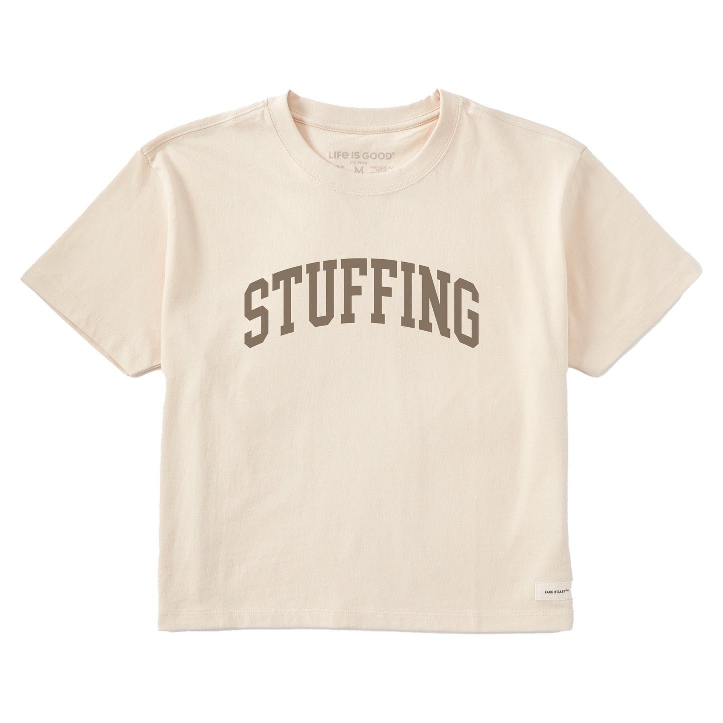 Women's Stuffing Athletic Arch Short Sleeve Crusher Boxy Tee