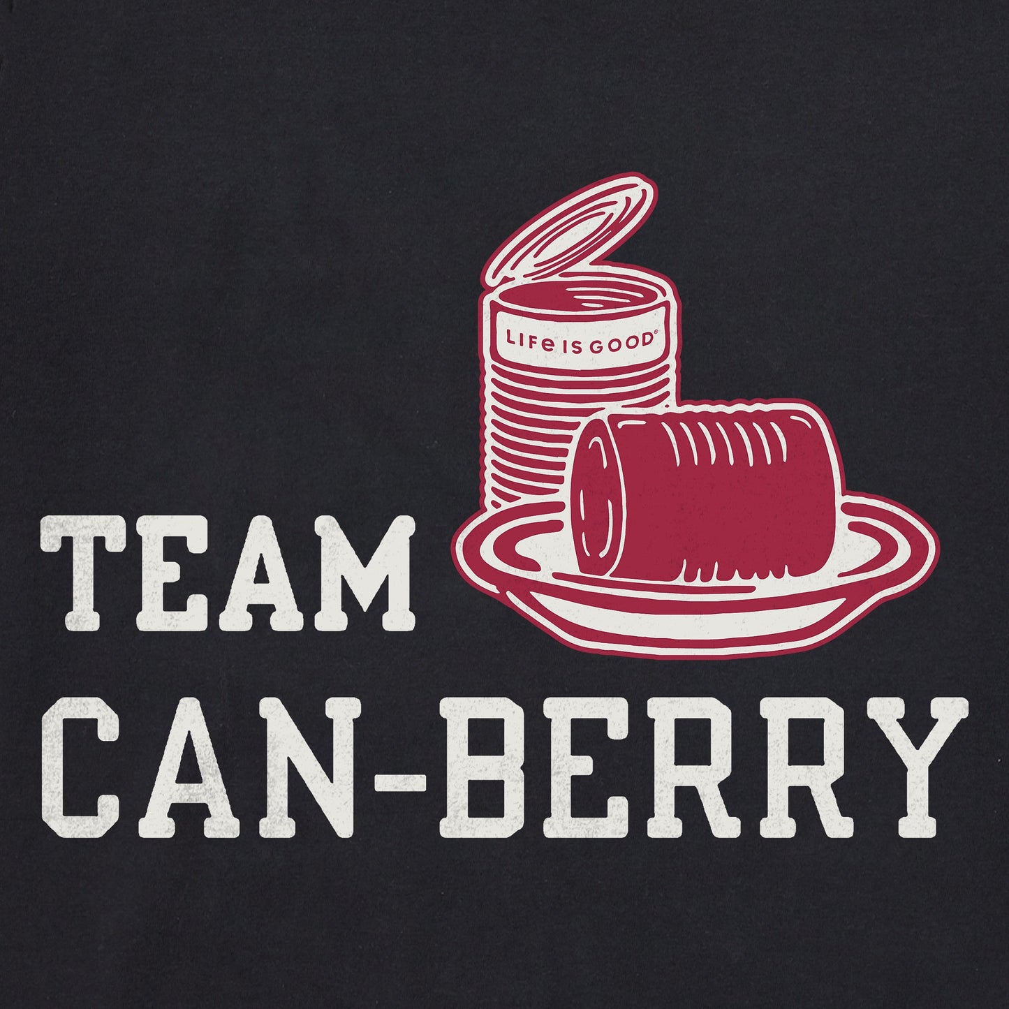 Women's Team Can-Berry Long Sleeve Crusher Tee