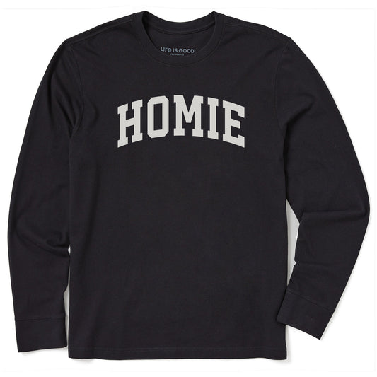 Men's Homie Arch Long Sleeve Crusher Tee