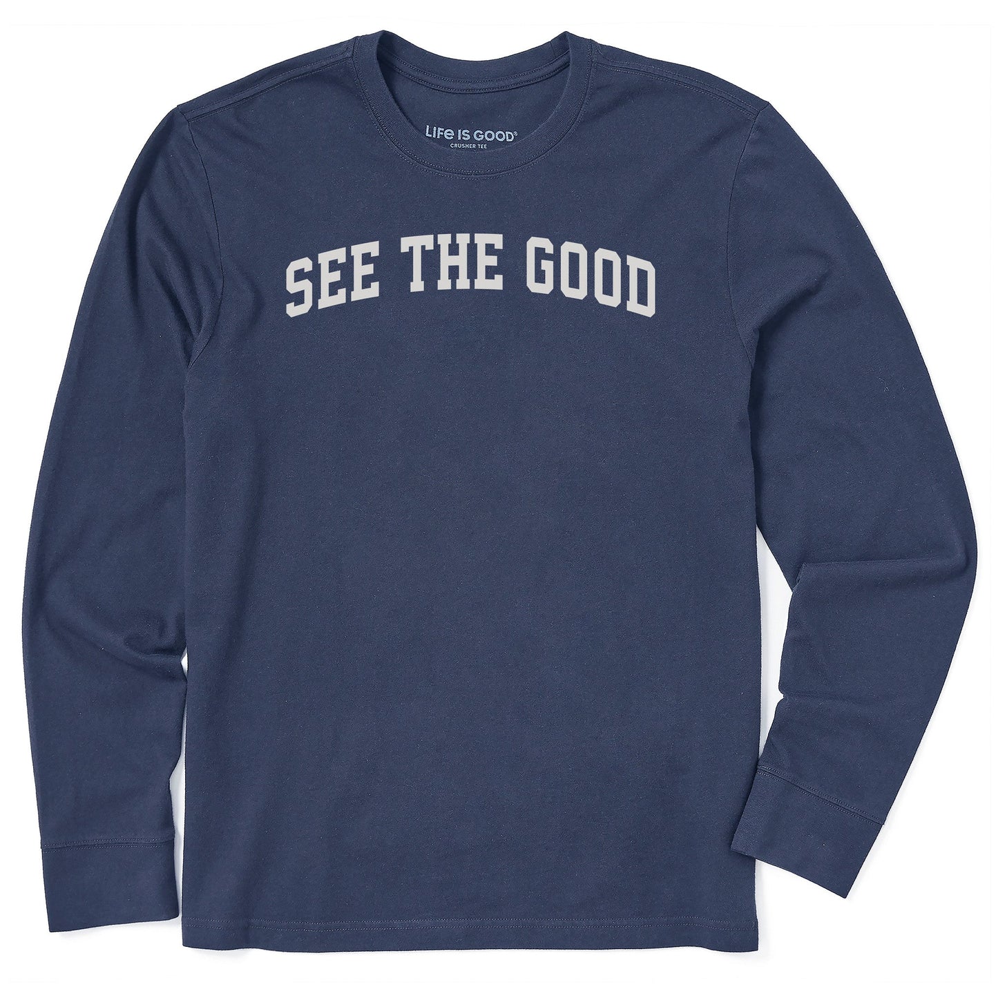 Men's See the Good Arch Long Sleeve Crusher Tee