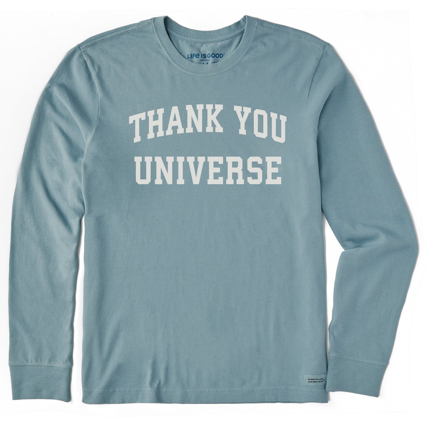 Men's Thank You Universe Arch Long Sleeve Crusher Tee