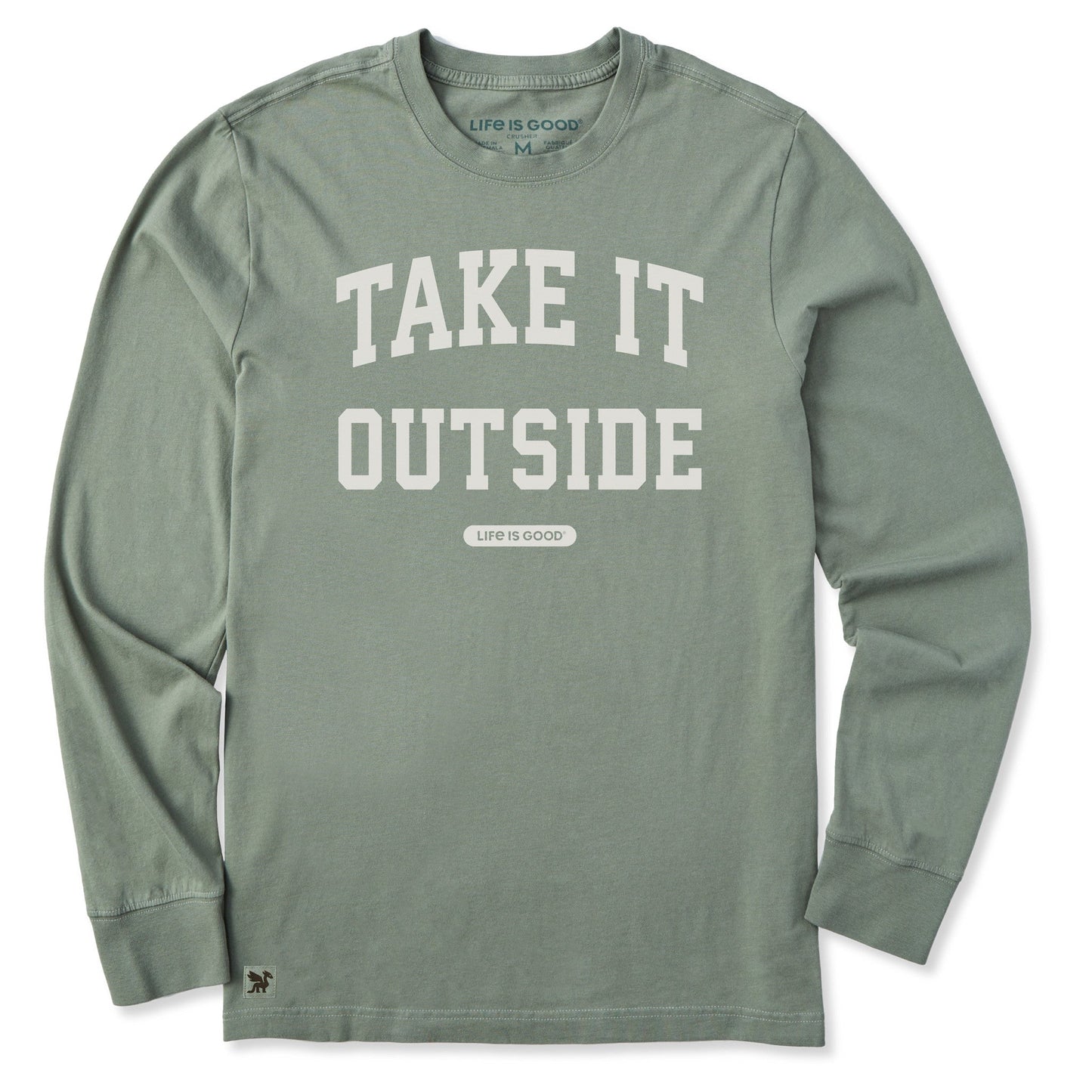 Men's Take it Outside Arch Long Sleeve Crusher Tee