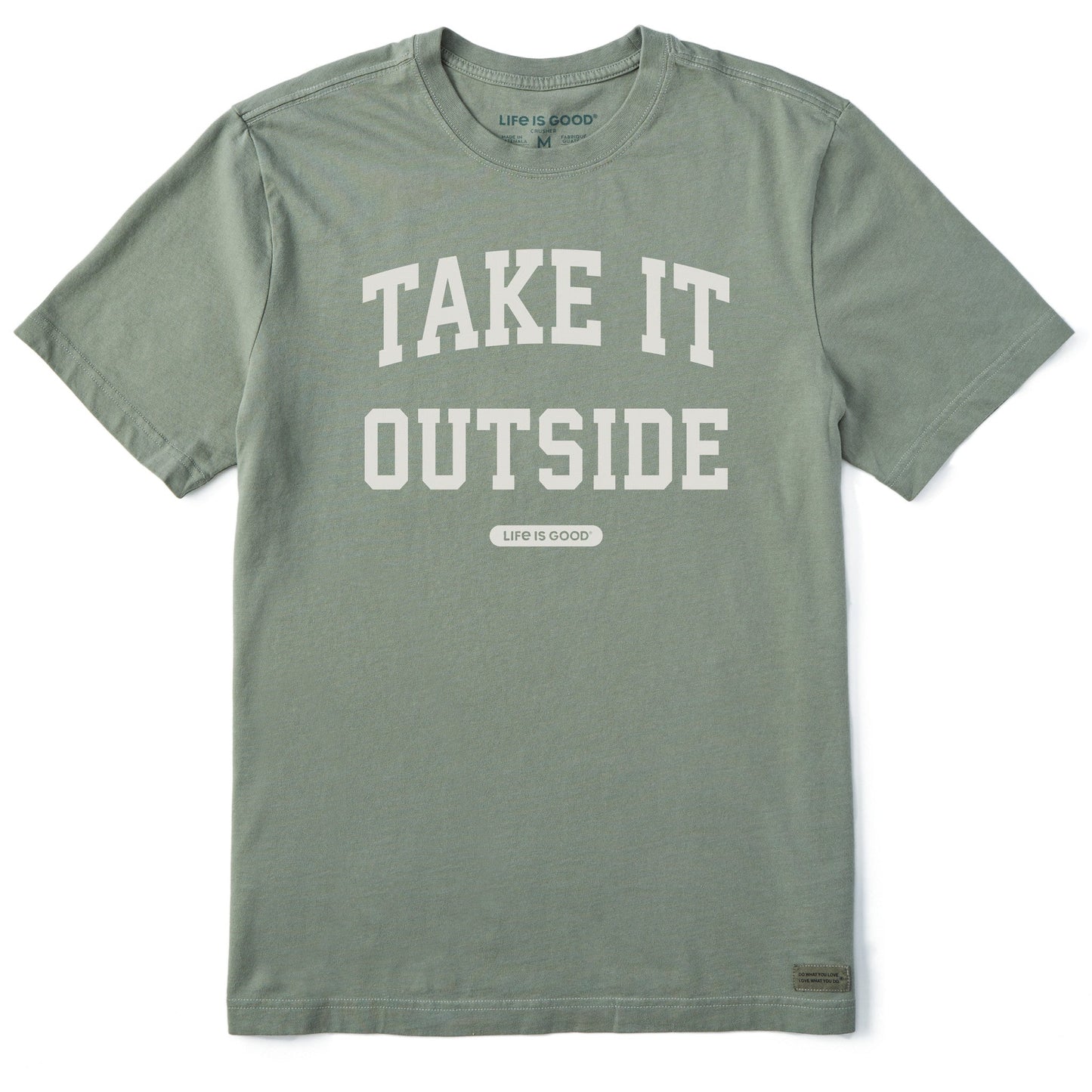 Men's Take it Outside Arch Short Sleeve Crusher Tee