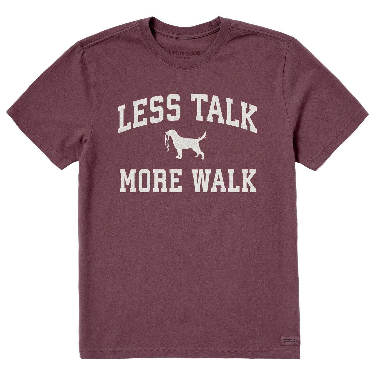 Men's Less Talk More Walk Arch Short Sleeve Crusher Tee