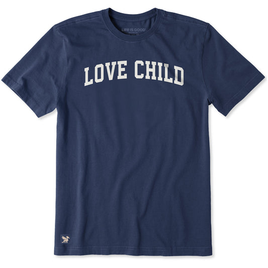 Men's Love Child Arch Short Sleeve Crusher Tee