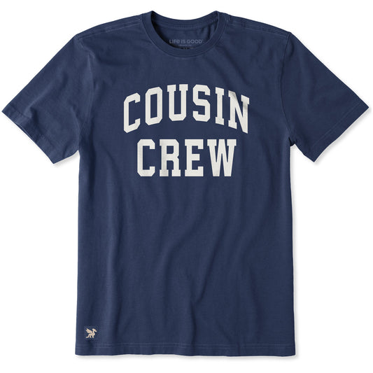 Men's Cousin Crew Arch Short Sleeve Crusher Tee
