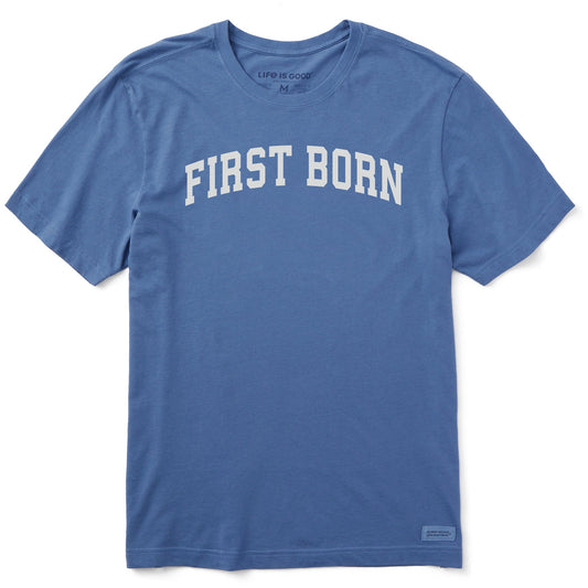 Men's First Born Arch Short Sleeve Crusher Tee