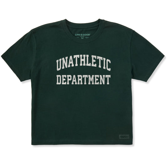 Women's Unathletic Department Arch Short Sleeve Crusher Boxy Tee
