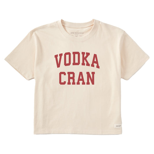 Women's Vodka Cran Arch Short Sleeve Crusher Boxy Tee